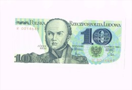 10 Zloty - Jozef Bem - Pologne - Poland - Polen