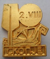 Rowing SKOPJE 2.VIII PINS BADGES   Z - Remo