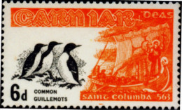 BIRDS-CARNIAR BIRDS-GB.COMMON GUILLEMOTS-SCARCE-MNH-B3-575 - Albatrosse & Sturmvögel