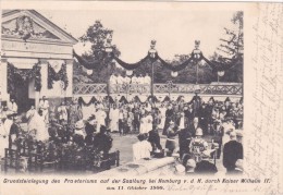 Saalburg Im Taunus, Grundsteinlegung Des Praetoriums - Saalburg