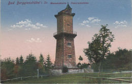 AK Berggiesshübel Bergbaude Restaurant Panoramahöhe Baude Bismarckturm Bei Gottleuba Markersbach Langenhennersdorf Pirna - Bad Gottleuba-Berggiesshübel