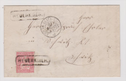 Heimat LU Neuenkirch 1868-03-21 Brief> Schwyz Bahn-O LU-Olten- - Covers & Documents