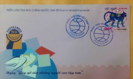 Vietnam Viet Nam Anniversary Cover 2015 - Viêt-Nam