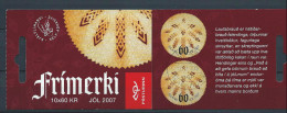 Islande 2007 Carnet Oblitéré C1112 Noël - Carnets