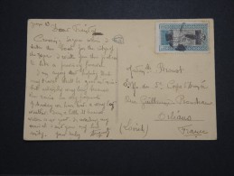 FRANCE - Oblitération Dite De Fortune Sur Timbre Du Soudan Sur Cp En 1919 - A Voir - Lot P14580 - Storia Postale