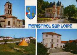 43  MONISTROL SUR LOIRE , Vues Multiples, Camping - Monistrol Sur Loire