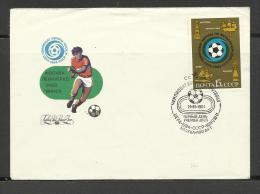 FDC  Foot Ball Soccer Russie 39  UEFA 1984 - Briefe U. Dokumente