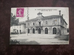 Carte Postale Ancienne De Saint-Vincent-de-Tyrosse- Hôtel De Ville - Saint Vincent De Tyrosse