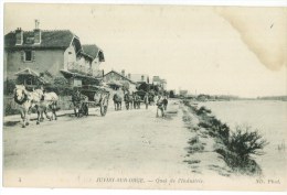 91- JUVISY-sur-ORGE - Quai De L'Industrie - Attelages - Juvisy-sur-Orge