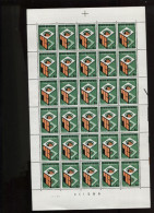 Belgie 1975 1746 Themabelga Luppi Full Sheet MNH Plaatnummer 1 - Non Classés