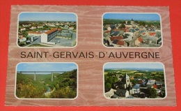 63 - Saint Gervais D'auvergne  :: Carte Multi Vues   ------- 333 - Saint Gervais D'Auvergne