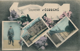 ECOUCHE - Jolie Carte Avec Vues Multiples " Souvenir D' Écouché " - Ecouche