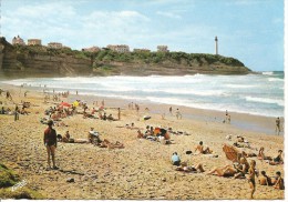 ANGLET - La Plage De La Chambre D´Amour Et  Le Phare - Europ 1163 - Non Circulée - Tbe - Anglet