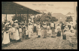 SANTIAGO -  PRAIA - FEIRAS E MERCADOS - Mercado( Ed.Levy & Irmãos)  Carte Postale - Kaapverdische Eilanden