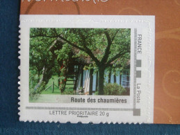 2009_04. Collector Haute-Normandie Comme J´aime. Route Des Chaumières. Adhésif Neuf [maison,garden, Tree, Jardin, Arbre] - Collectors