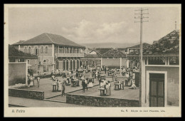 SÃO TOMÉ E PRÍNCIPE - FEIRAS E MERCADOS - A Feira ( Ed. José Pimenta Lda. Nº 6) Carte Postale - Santo Tomé Y Príncipe