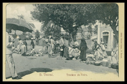 SÃO TOMÉ E PRÍNCIPE - FEIRAS E MERCADOS -Trechos Da Feira( Ed. Manuel Lança) Carte Postale - Santo Tomé Y Príncipe