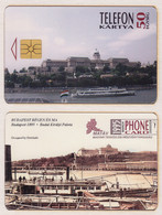 Hungary - 1995 - Budapest Anno And Today - 6 Diff. Public Cards - Xy063 - Ungarn
