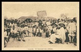 ANGOLA - LUANDA - CARNAVAL- O Carnaval Dos Artistas ( Ed. Carvalho & Freitas Lda.Nº 632) Carte Postale - Angola