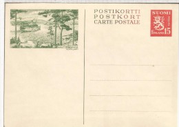 FINLANDIA ENTERO POSTAL KORPILAHTI BARCO - Entiers Postaux