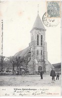 VILLIERS SAINT GEORGES - Le Clocher - Marché - Villiers Saint Georges