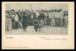 ANGOLA - LUANDA - CARNAVAL - Batuque Do Feiticeiro  ( Ed.Osorio Delgado & Bandeira ) Carte Postale - Angola