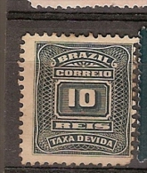Brazil ** & Taxa De Vida 1906-1910 (29) - Portomarken