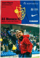 Programme Football 2005 2006 FC Basel C AS Monaco FC Europa League - Livres