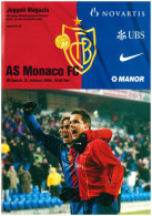 Programme Football 2005 2006 FC Basel C AS Monaco FC Europa League - Libros