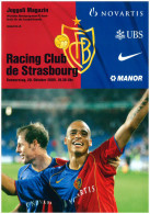 Programme Football 2005 2006 FC Basel C RCS Strasbourg Europa League - Libros