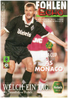 Programme Football 1996 1997 Borussia Monchengladbach Deutschland C AS Monaco UEFA Cup - Libros