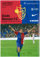 Programme Football 2006 2007 FC Basel C Stade Rennes UEFA Cup - Libros