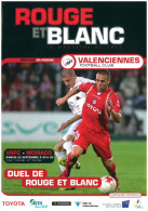 Programme Football Valenciennes C AS Monaco FC - Libros