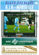 Programme Football 2006 2007 AJA Auxerre C OM Marseille - Libros