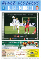 Programme Football 2007 2008 AJA Auxerre C AS Monaco - Boeken