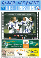 Programme Football 2007 2008 AJA Auxerre C RCS Strasbourg - Libros