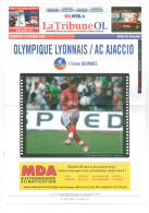 Programme Football 2005 2006 OL Olympique Lyon C AC Ajaccio - Libros