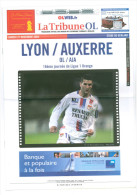 Programme Football 2004 2005 OL Olympique Lyon C AJA Auxerre - Bücher