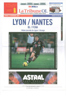 Programme Football 2004 2005 OL Olympique Lyon C Nantes - Boeken