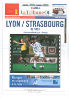 Programme Football 2004 2005 OL Olympique Lyon C RCS Strasbourg - Libros