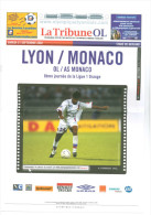 Programme Football 2002 2003 OL Olympique Lyon C AS Monaco - Boeken