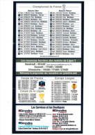 Calendrier Football GB Girondins De Bordeaux 2012 2013 - Books