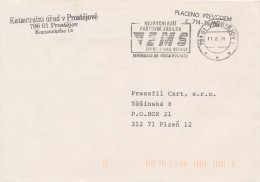 K5840 - Czech Rep. (2002) 796 01 Prostejov 1: EMS Express Mail Service...; Letter (sender Cadastral Office In Prostejov) - Geography