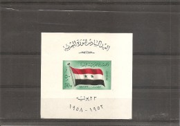 Egypte -Drapeau ( BF 9 XXX -MNH) - Blokken & Velletjes