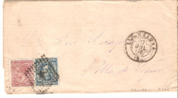Carta Con Matasello De Barcelona De 1878 - Covers & Documents