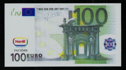 Test Note "NARDIL" Testnote, POLYMER, 100 EURO, Training, Educativ, EURO Size, RRR, UNC, Billet Scolaire - Other & Unclassified