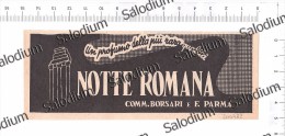 PARMA - Profumo Notte Romana Parfum - Da Pubblicazione Originale D´epoca - Sonstige & Ohne Zuordnung