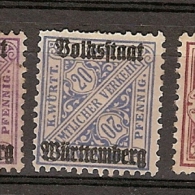 Wurtemberg * (H21) - Mint