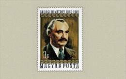 Hungary 1972. Georgi Dimitrov Stamp MNH (**) Michel: 2770 / 0.70 EUR - Ongebruikt