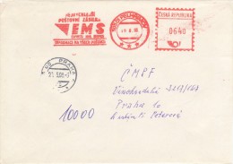 K5885 - Czech Rep. (2003) 393 01 Pelhrimov: Fastest Post Shipment EMS; Information On All Post Offices (letter 6,40Kc) - Other (Sea)